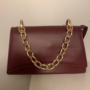 Maroon Handbag